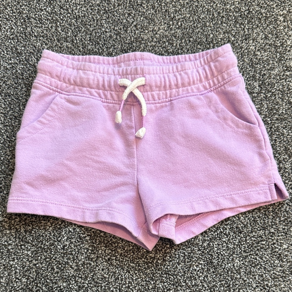 Cat & Jack Lavender Kids Shorts with Drawstring